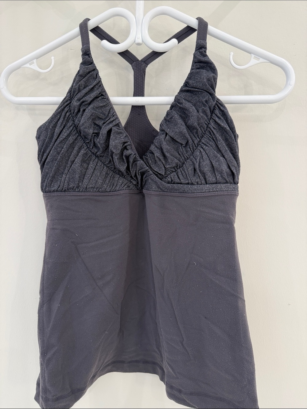 lululemon athletica Men's Charcoal Gray Crewneck Sweater Tank